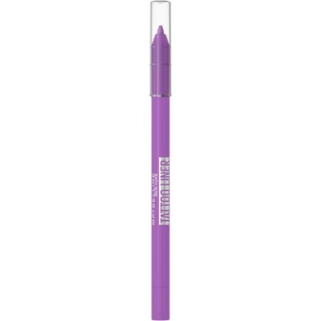 Maybelline New York Gel Eyeliner Waterproof and Long-Lasting Gel Pencil Up to 36 Hours Hold Tattoo Liner 801 Purple Pop