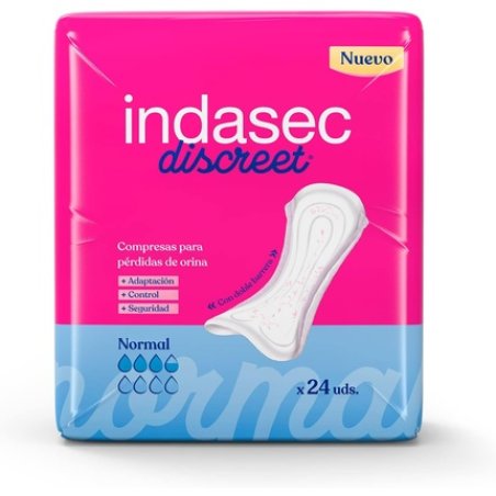 Indasec Discreet Normal 24 Units