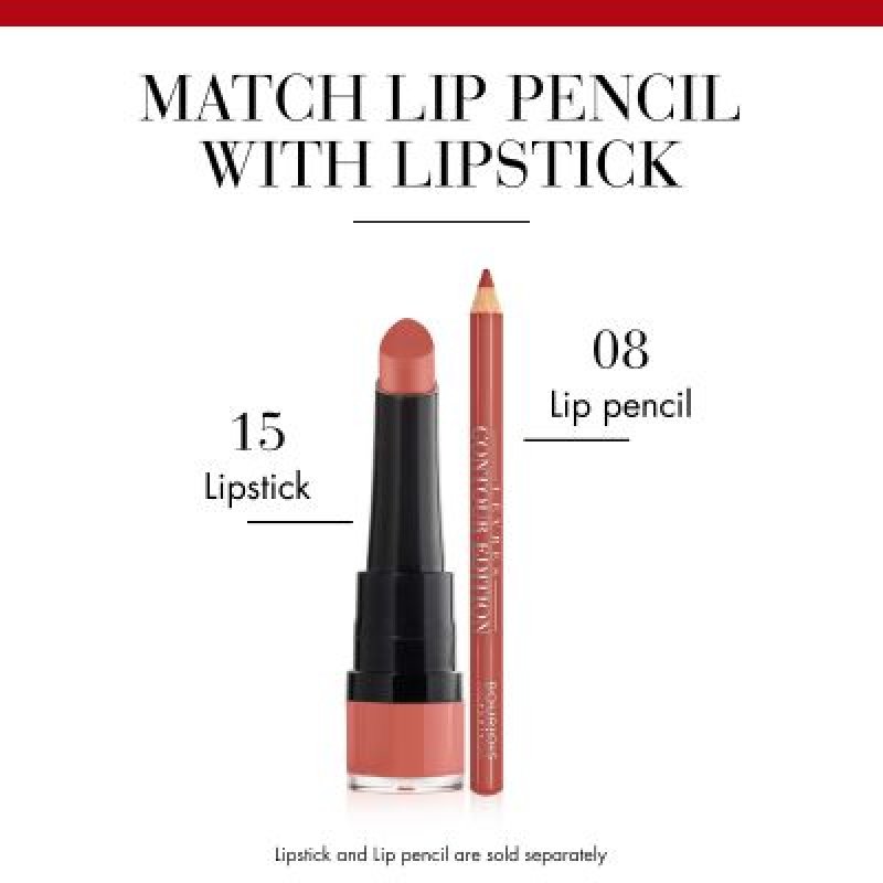 Bourjois Rouge À Lèvres Rouge Velvet The Lipstick 15 Peach Tatin 2.4g