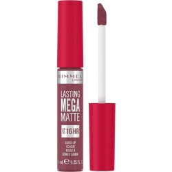 Rimmel London Lasting Mega Matte Liquid Lipstick Long-Lasting Hydrating Vegan Formula 7.4ml 900 Ravishing Rose
