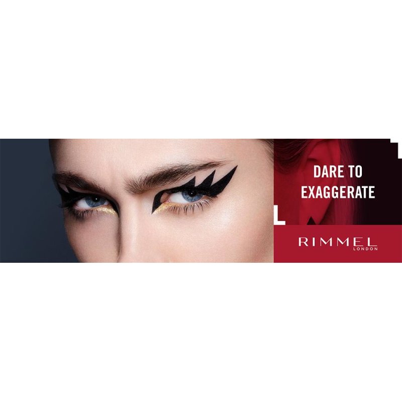 Rimmel London Exaggerate Liquid Eyeliner Black 2.5ml