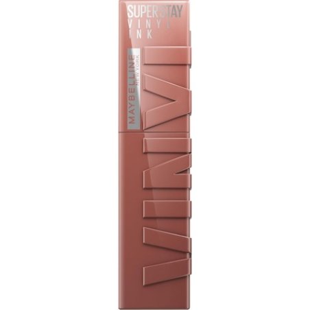 Maybelline New York Liquid Lipstick Super Stay Vinyl Ink 16 Hours Shine Finish 4.2ml 120 Punchy