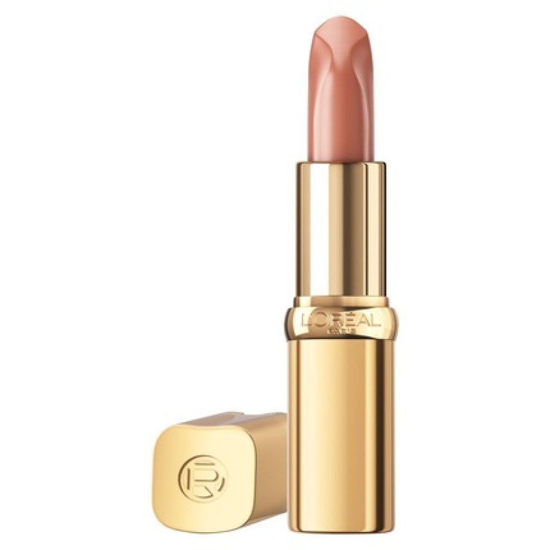 L'Oréal Paris Lipstick for Silky Finish and 12 Hours Moisture with 75% Nourishing Ingredients Color Riche Satin Nude