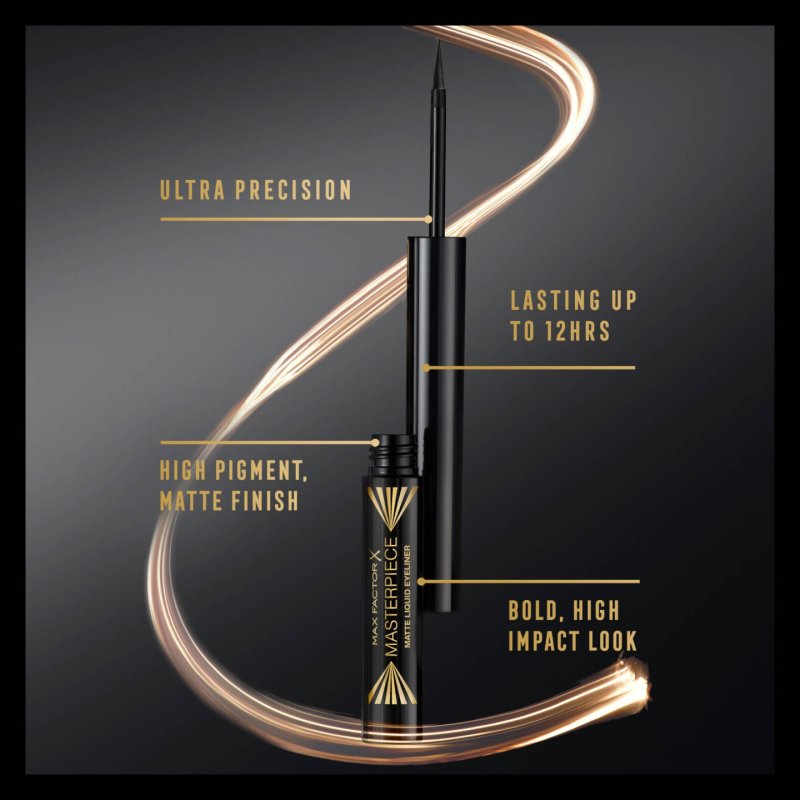 Max Factor Masterpiece crayon contour des yeux Liquide 01 Black