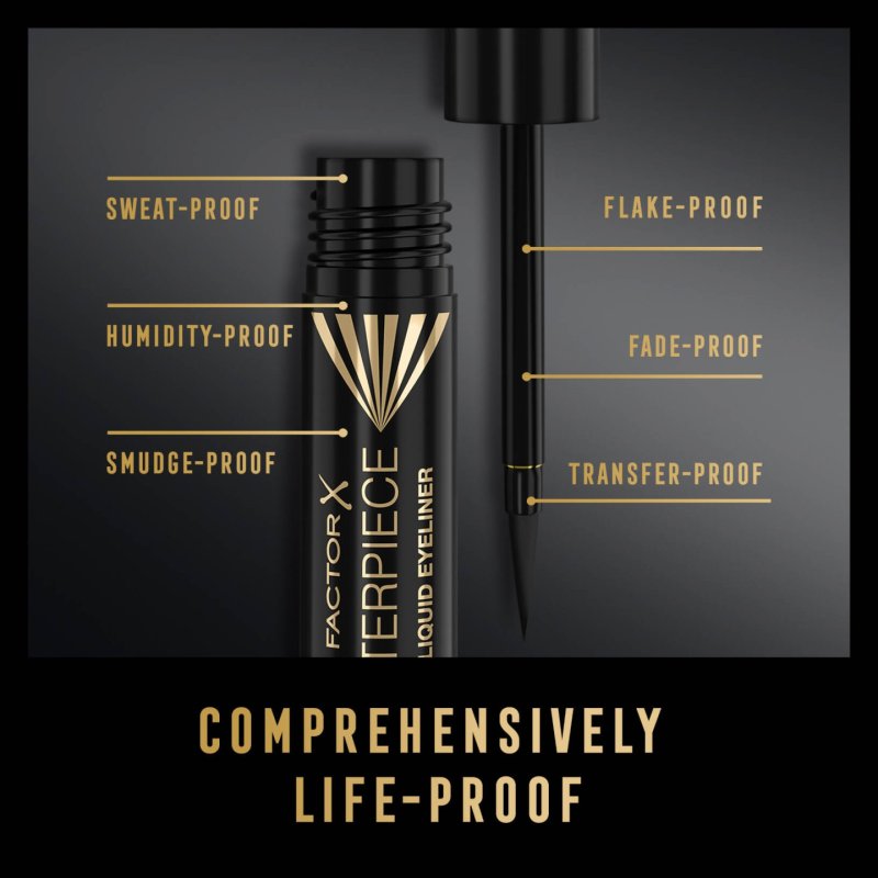 Max Factor Masterpiece crayon contour des yeux Liquide 01 Black