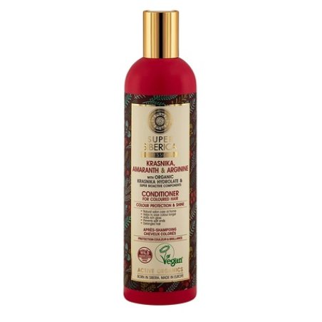 Natura Siberica Super Cranberry Amaranth & Arginine Conditioner for Colored Hair 400ml