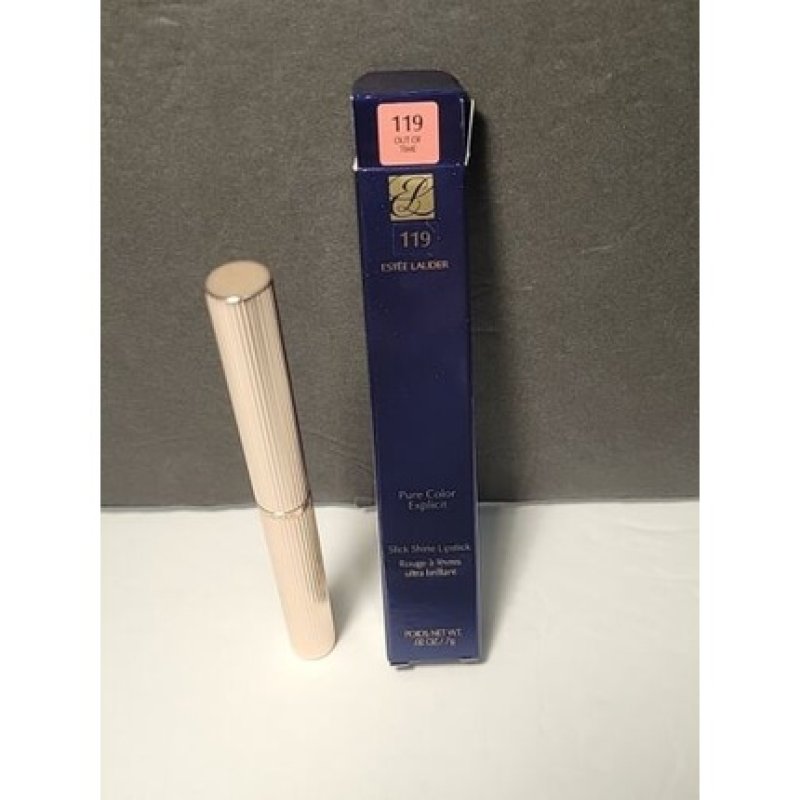 Estee Lauder Pure Color Explicit Smooth Glossy Lipstick 119 OUT OF TIME NEW IN BOX
