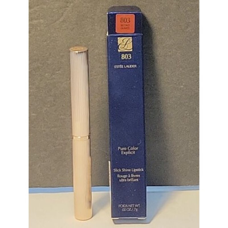 Estee Lauder Pure Color Explicit Slick Shine Lipstick 803 Second Glance