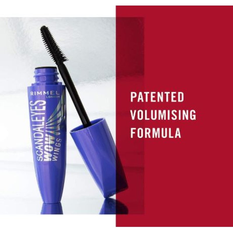 Rimmel Scandaleyes WOW Wings, 001 Black, 12ml