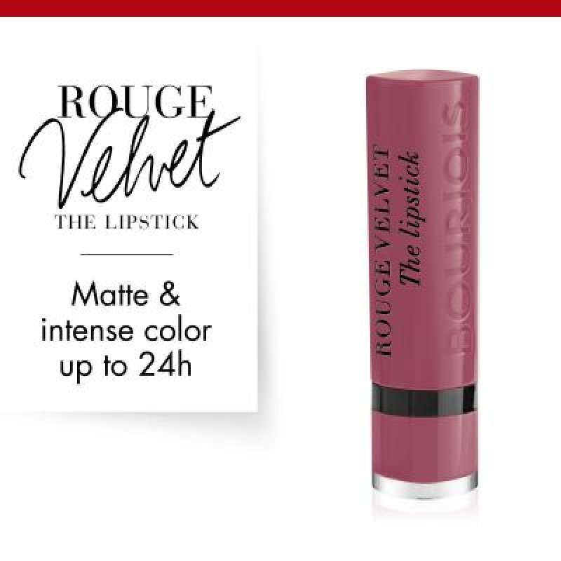 Bourjois Rouge À Lèvres Rouge Velvet The Lipstick 19 Place Des Roses 2.4g