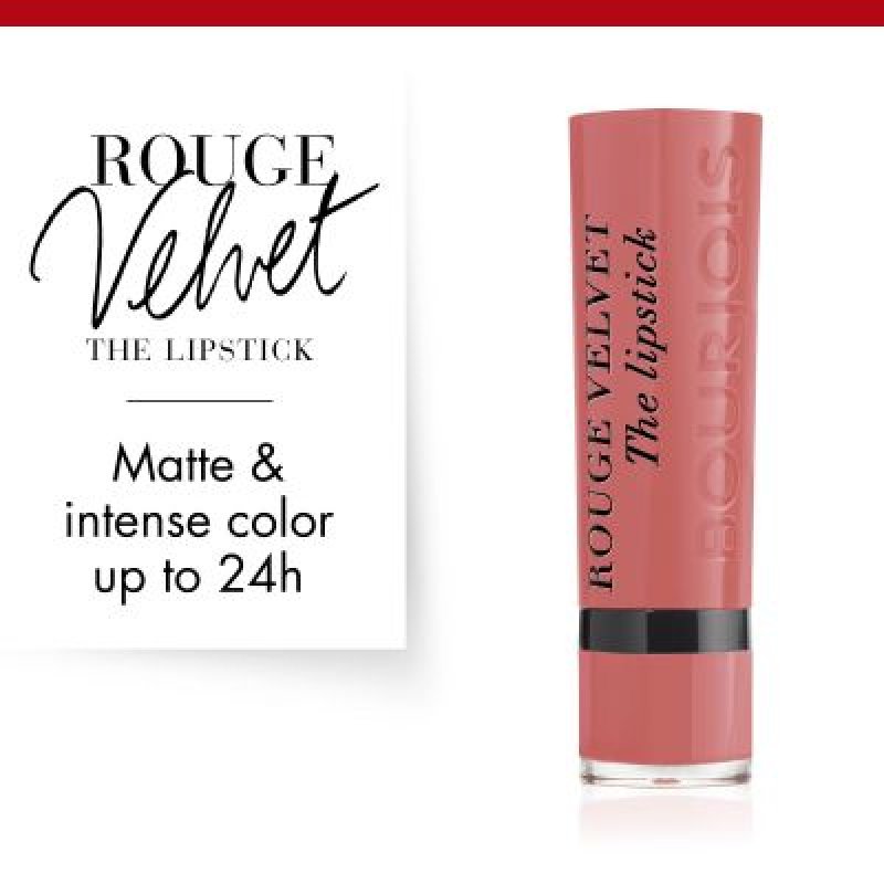 Bourjois Rouge Velvet The Lipstick 02 Flaming Rose