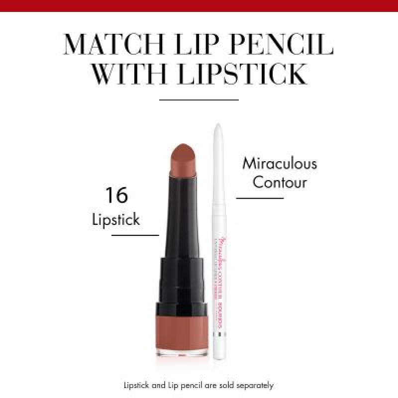 Bourjois Rouge velvet lipstick 2.4 g 16 Caramelody Matte