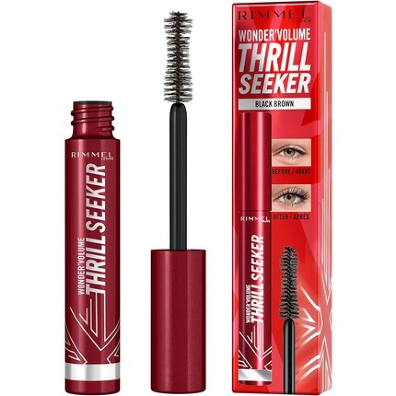 Rimmel London Thrill Seeker Mascara Black Brown 8ml