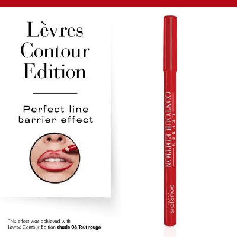 Bourjois Levres Contour Edition 1,14 g 06 Tout Rouge