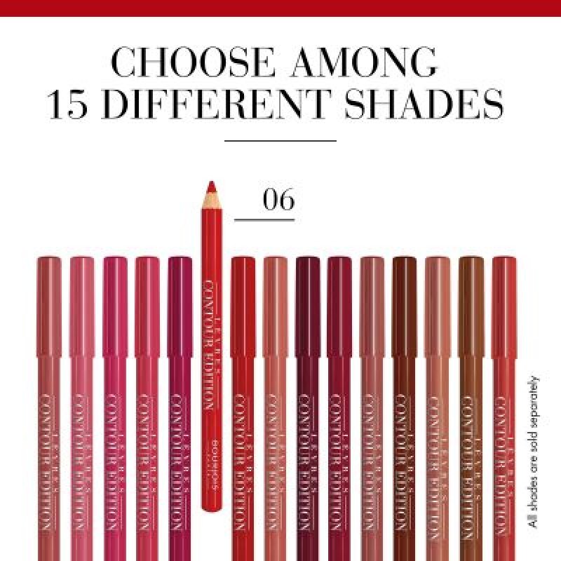 Bourjois Levres Contour Edition 1,14 g 06 Tout Rouge