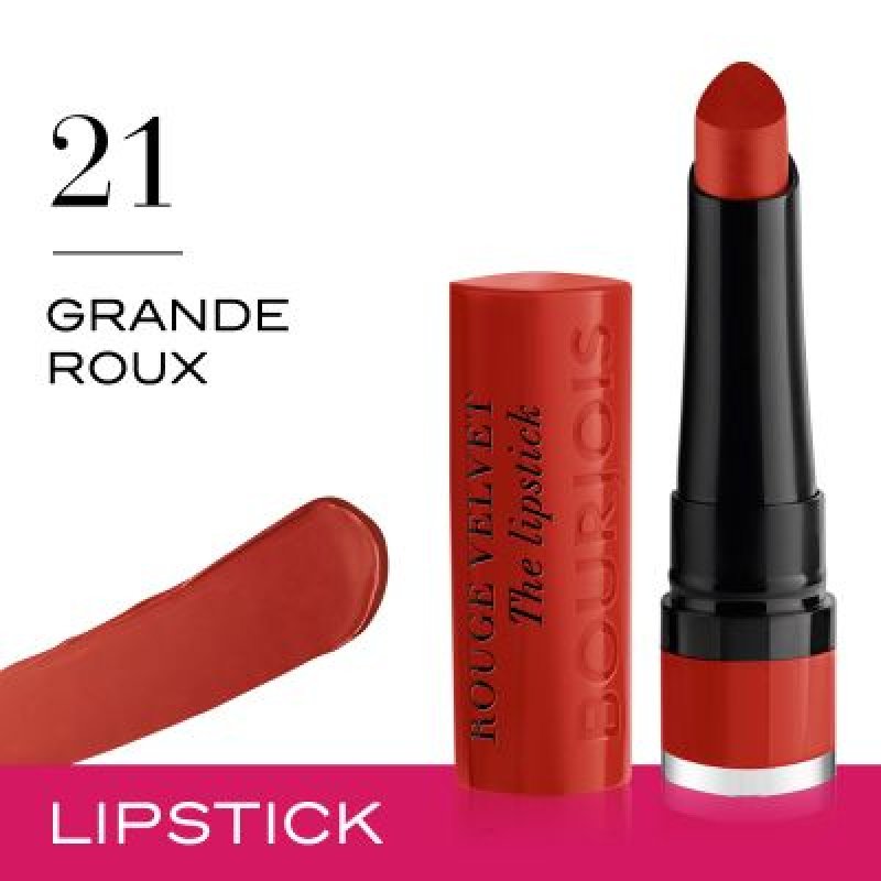 Bourjois Rouge velvet lipstick 2.4 g 21 Grande Roux Matte