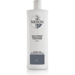 Nioxin 3-Part System 2 Natural Hair with Progressed Thinning Hair Treatment Scalp Therapy Hair Thickening Treatment