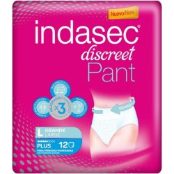 Indasec Pant Plus Large 12 Units
