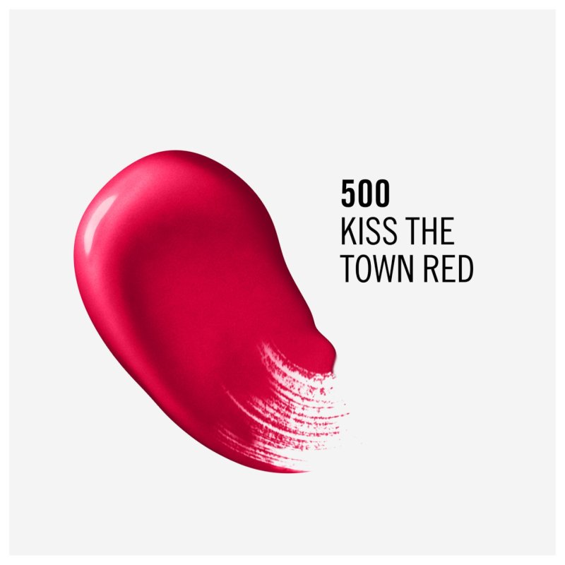 Rimmel Lasting Provocalips Liquid Lipstick -500 Kiss The Town Red