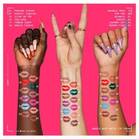 Nyx Smooth Whip Matte Lip Cream Fuzzy Slippers 4ml