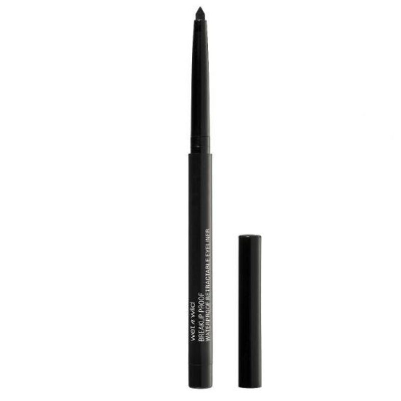 wet n wild Mega Last Breakup-Proof Retractable, Blackest Black, 0.23g