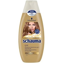 Schauma Q10 Rebuild Shampoo for Thin and Weak Hair 400ml