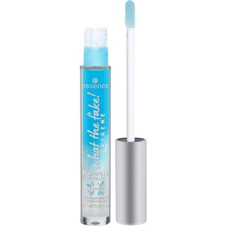 Essence What the Fake! Plumping Lip Filler Vegan and Cruelty Free Lip Gloss 02 Ice Ice Baby