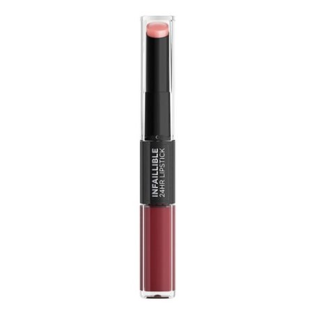 L'Oréal Paris Infaillible 2-Step 502 Red to Stay Lipstick with Moisturizing Lip Balm 6.0ml