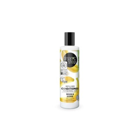 Organic Shop Banana and Jasmine Refill Conditioner for Normal Hair 280ml
