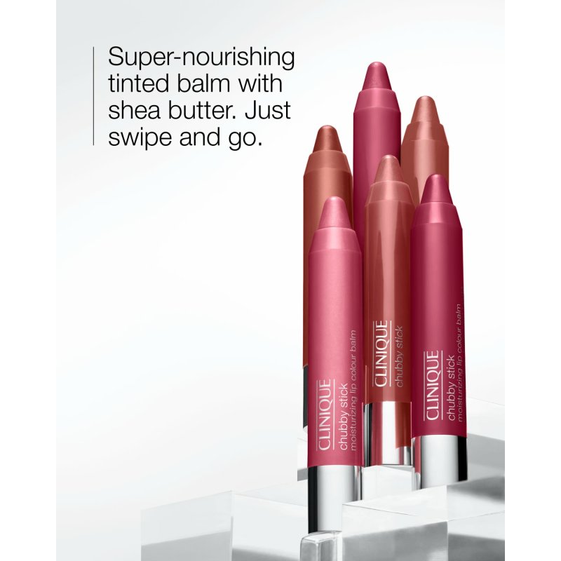 Clinique Chubby Stick Moisturizing Lip Colour Balm Mightiest Maraschino