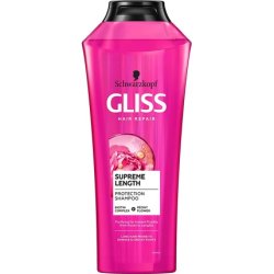 Schwarzkopf Gliss Supreme Length Shampoo for Long and Resilient Hair 400ml