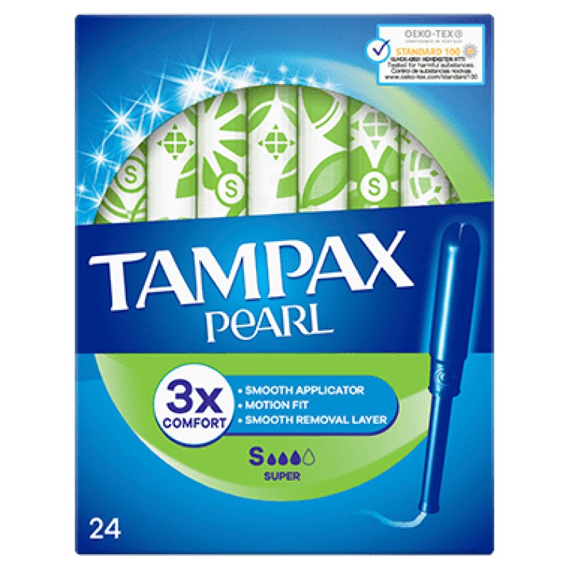 TAMPAX Pearl Super Tampon 24 pc(s)