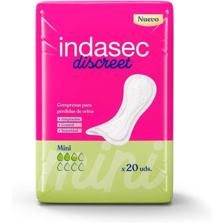 Indasec Mini Compress 20 Units