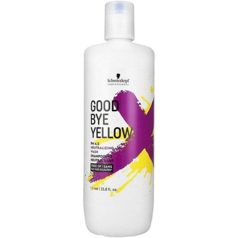 Schwarzkopf Good Bye Yellow Neutralizing Wash Shampoo 100ml