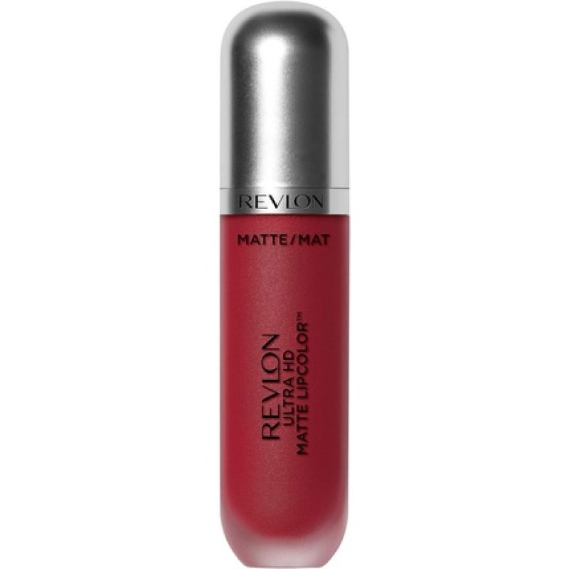 Revlon Ultra HD Matte Lipcolor Velvety Lightweight Matte Liquid Lipstick in Red/Coral 1 Count