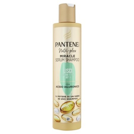 Pantene Pro-V Miracle Smooth Shampoo with Silk Effect and Hyaluronic Acid 250ml
