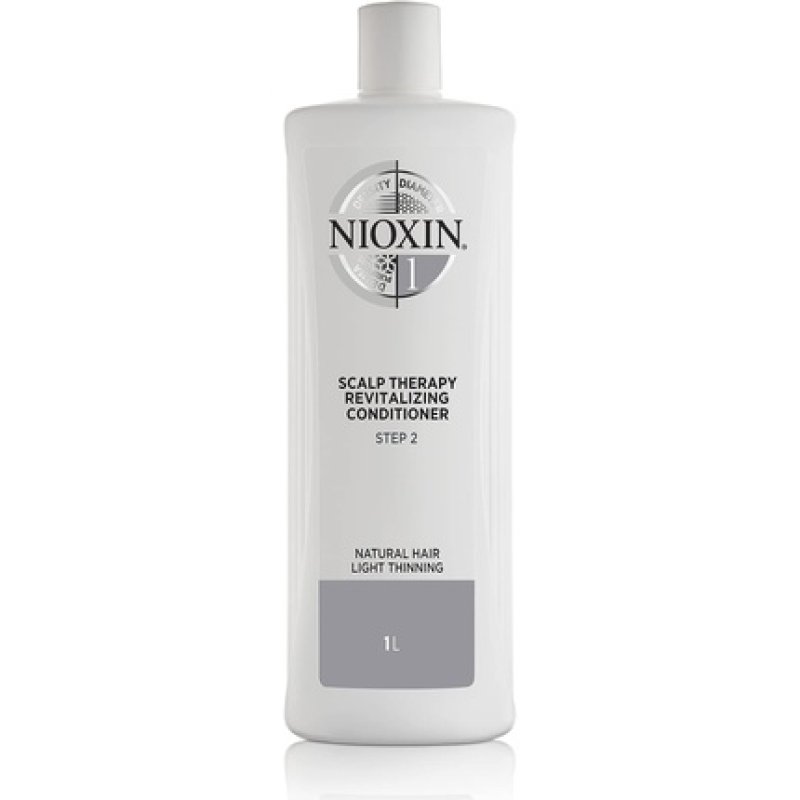 Nioxin 3-Part System 1 Natural Hair with Light Thinning Hair Treatment Scalp Therapy Hair Thickening Treatment