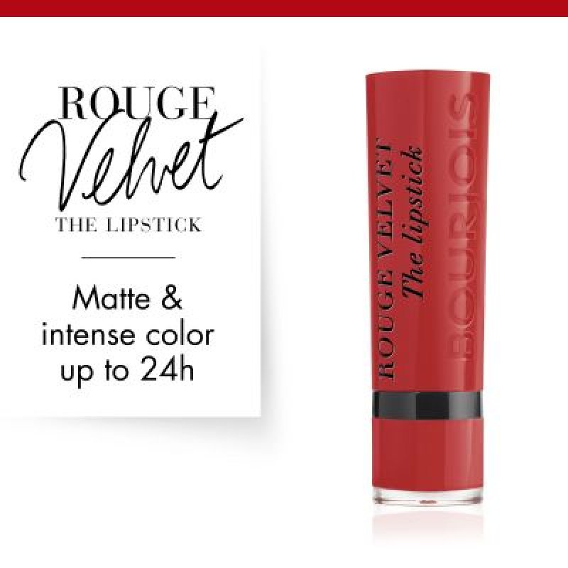 Bourjois Rouge À Lèvres Rouge Velvet The Lipstick 05 Brique-à-Brac 2.4g