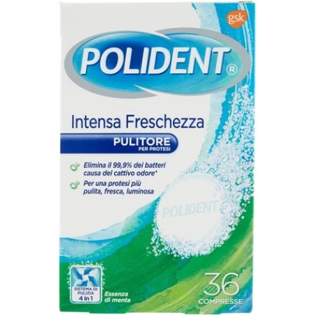 POLIDENT Triple Fresh Compress 36 pcs - Toothpaste
