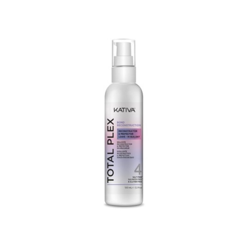 Kativa Total Plex Bond Repair Hair Bond Rebuilder Hair Reconstructor Repairs and Protects Hair NANO - Bond Complex 100ml