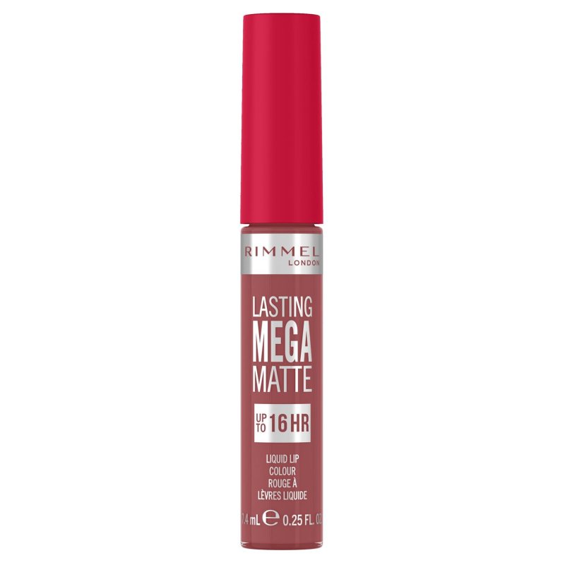 Rimmel Lasting Mega Matte 7.4 ml 210 Rose & Shine