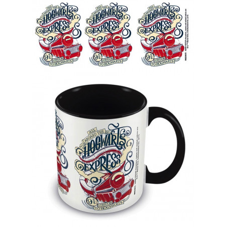 HARRY POTTER - Hogwarts Express Black - Mug intérieur coloré 315ml