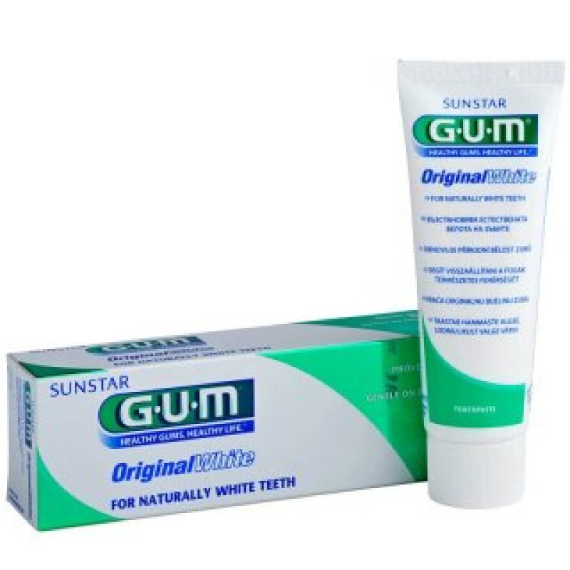 GUM Original White Dentifrice blanchissant 75 ml