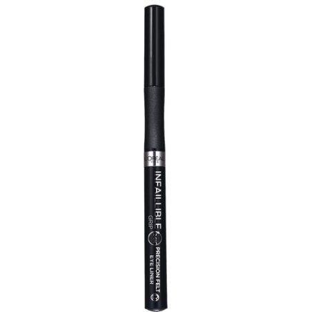 L'Oréal Paris Infallible Grip Precision Felt 0.4mm 27H Longwear Eyeliner Black