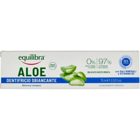 Equilibra Aloe Vera Whitening Toothpaste Gel 75ml
