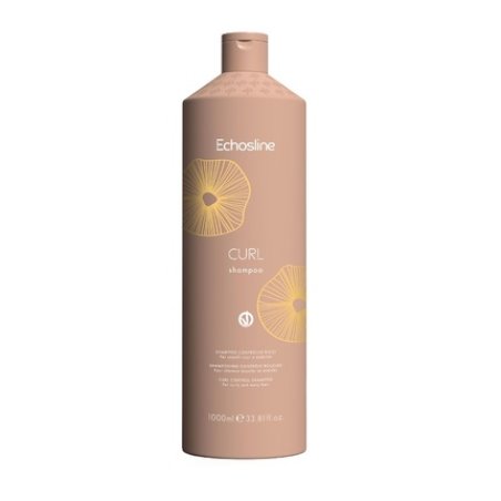 Echosline Shampoo for Curly and Wavy Hair 1000ml