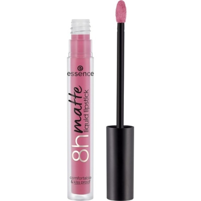 Essence 8h Matte Liquid Lipstick Highly Pigmented with Smudge-proof Matte Finish Vegan and Cruelty Free 05 Pink Blush
