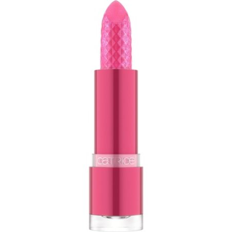 Catrice Glitter Glam Glow Lip Balm Lipstick No. 010 Pink Moisturizing Nourishing Color-Adapting Vegan Paraben-Free
