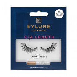 Eylure False Eyelashes No. 004 3/4 Length 3 Piece Set