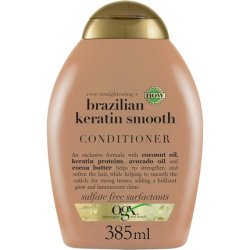 OGX Brazilian Keratin Smooth Conditioner for Dry Hair 385ml